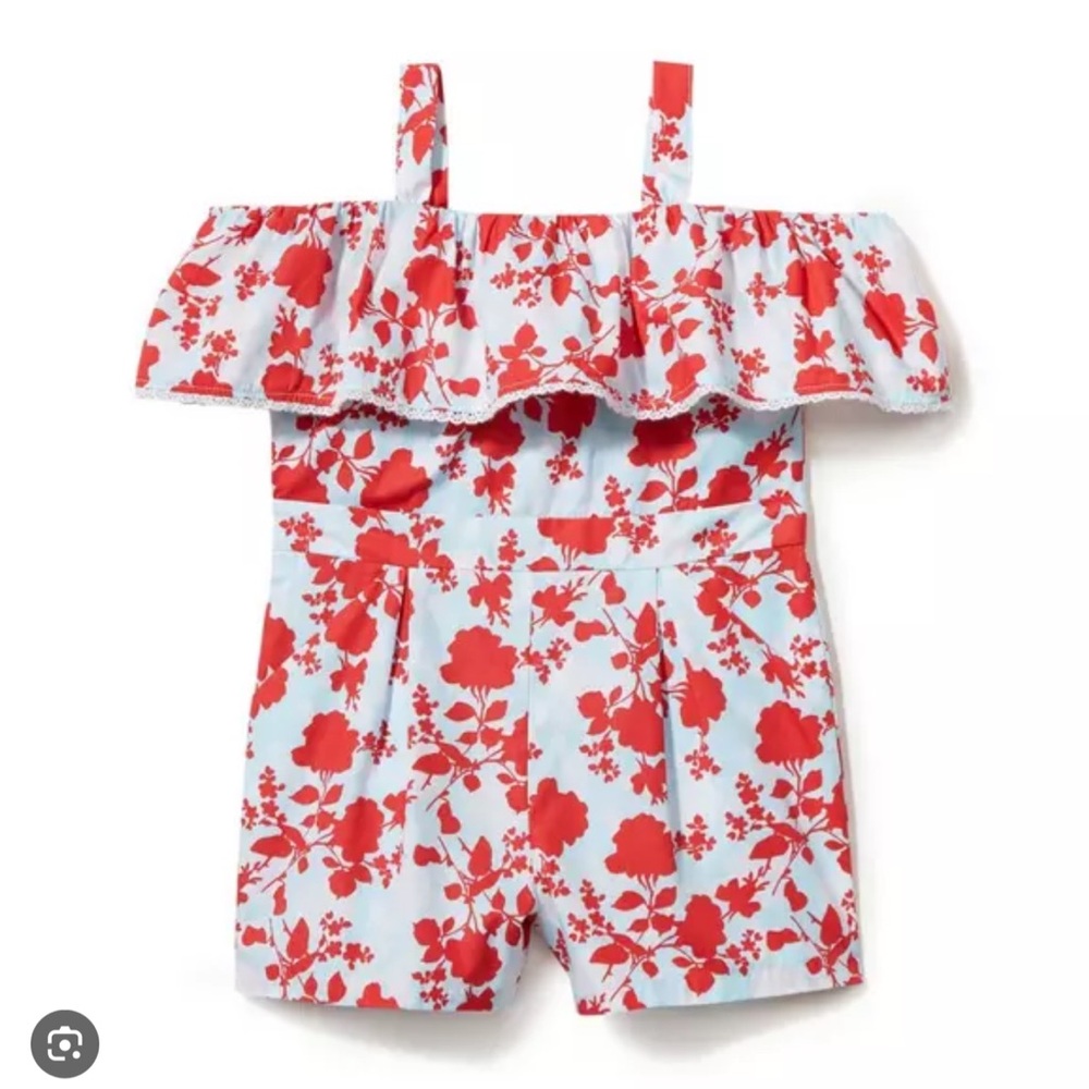 EUC (washed but never worn) Janie and Jack romper